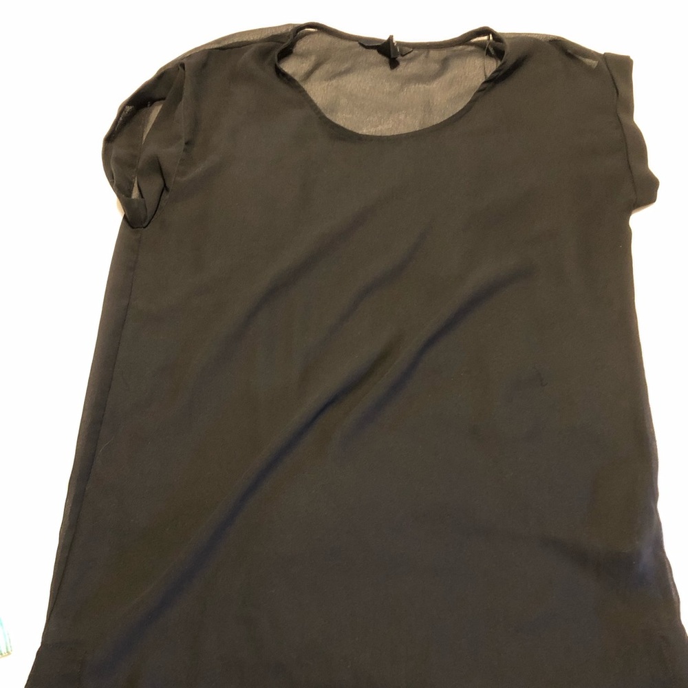 H&M sheer tunic